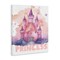 Stupell Industries Pastel Princess Castle Canvas By Jesse Keith